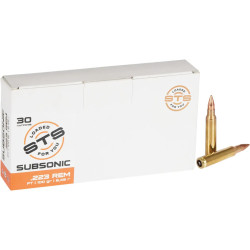 Набій нарізний STS .223 Rem Subsonic, куля PT, 100 gr (6,48 г)