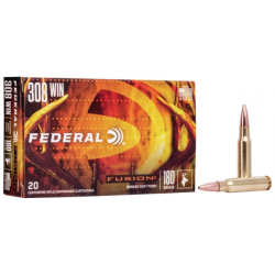 Патрон Federal Fusion, 308 Win, SP, 180 GR (11,66 г), 792 м/с,