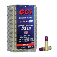Патрон нарезной CCI 22 LR HYP CLEAN 22 PURPLE 50 шт.
