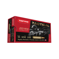 Патрон нарізний Norma Tactical 223 Rem 55gr FMJ