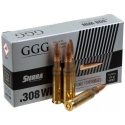 Набої GGG кал.308Win 168g(10,89г) HPBT