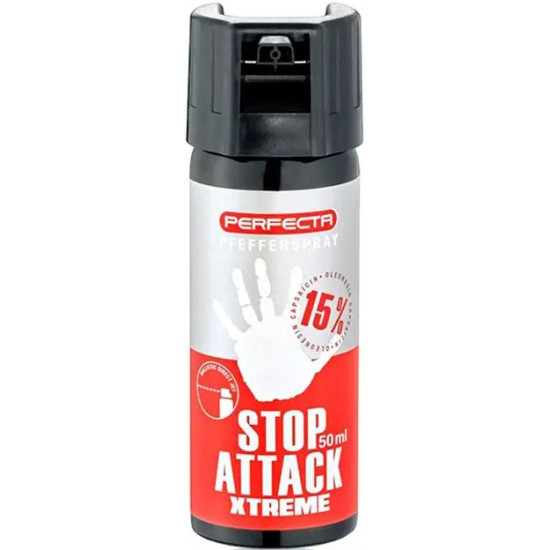 Балончик перцевий Umarex Perfecta Stop Attack Xtreme 15%, 50 мл, струменевий