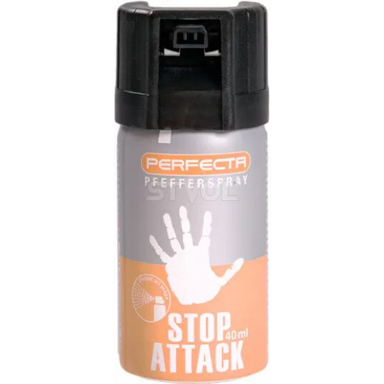 Баллончик перцовый Umarex Perfecta Stop Attack 10%, 40 мл, конусное распыление