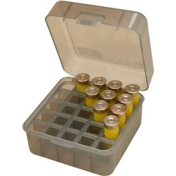 Кейс MTM унив. д/патр 12к.,16к.,20к. на 25 шт. ц:димчатий