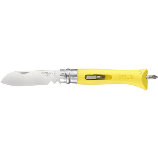 Ніж Opinel 9 DIY VRI жовтий