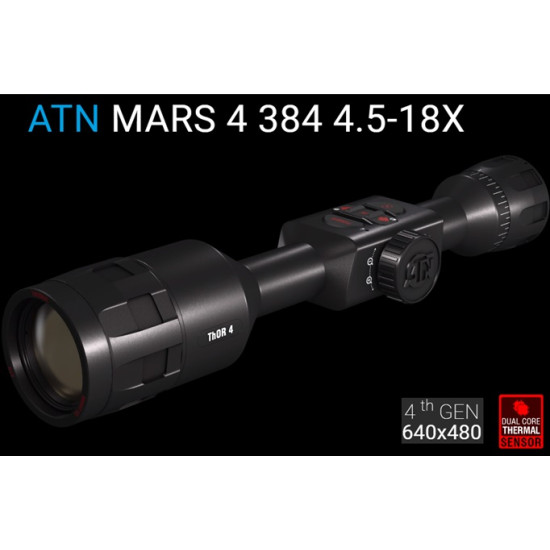 Тепловизионный прицел ATN MARS 4 384 4.5-18x