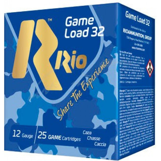 Патроны RIO Game Load-32 NEW 12/70 (RIO20) (5) 32 г