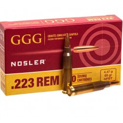 Набої GGG кал.223Rem 69g(4,47г) HPBT