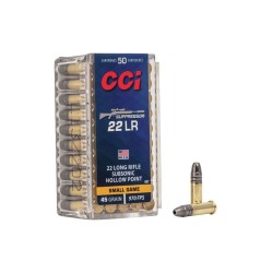 Патрон  CCI, 22LR, Suppressor, LHP, 45 GR (2,92 г), 296 м/с, 50 шт/100 уп
