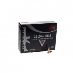 Патрон нарізний CCI, 22LR, AR Tactical 40GR (2.59 г), CPRN, 366 м / с, 300 шт / уп