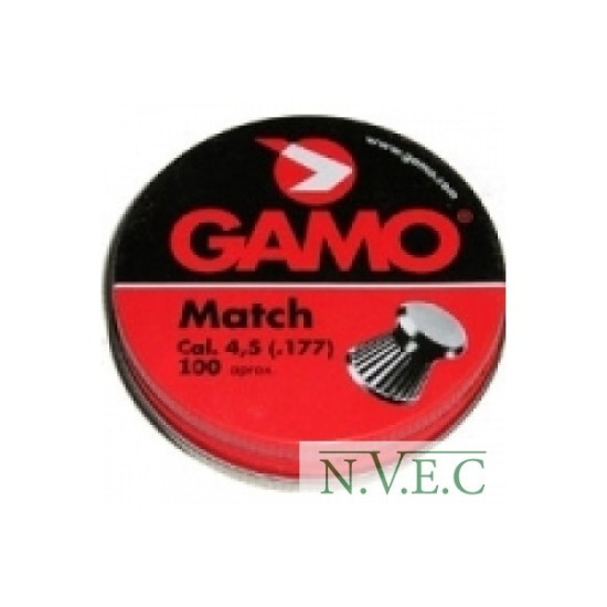 Кулі Gamo Match 100 шт.кал.4,5(6320013)