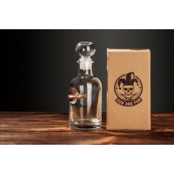 Графин горілчаний  0.5 літра з «застряглою» кулею 30-06