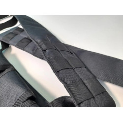 Розвантажувальна система під 4 АК і 2 гранати (розвантажка) LeRoy Tactical чорна