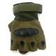 Тактичні рукавички без пальців LeRoy Combat, р. M, олива