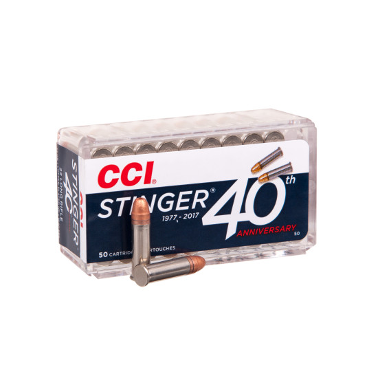 Патрон нарезной CCI STINGER 22LR 2,07гр