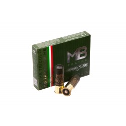 Патрон охотничий B&P TRICOLOR (б/к, фетровый пыж) к.12/16/70 №3, 36гр, 10шт/уп