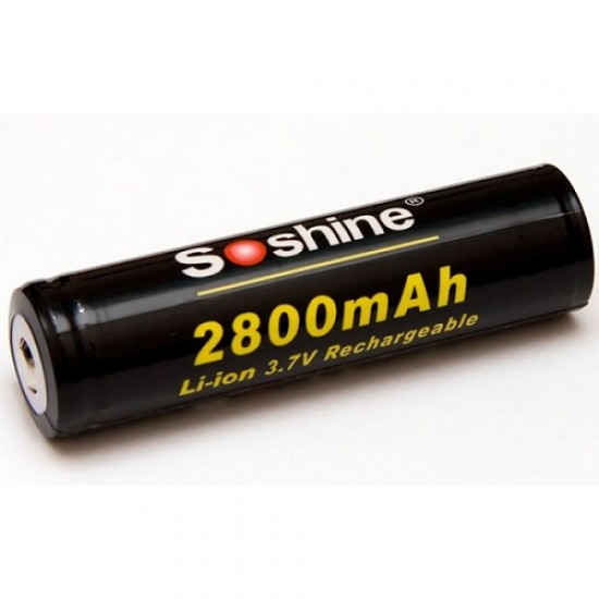 Аккумулятор Li-ion 18650 SoShine 2800mA