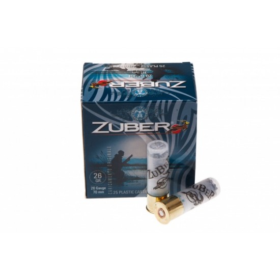 Патрон Zuber 20/70 №3 26g 25шт/пач.
