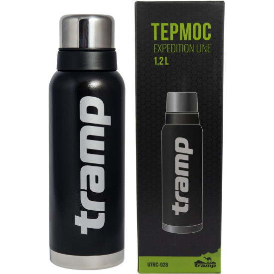 Термос Tramp Expedition Line 1,2 л UTRC-028, чёрный