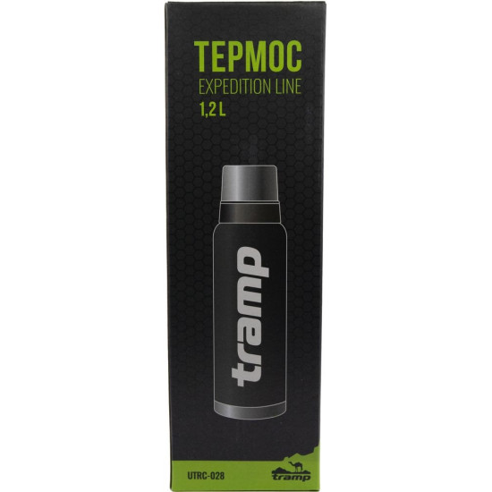 Термос Tramp Expedition Line 1,2 л UTRC-028, чёрный