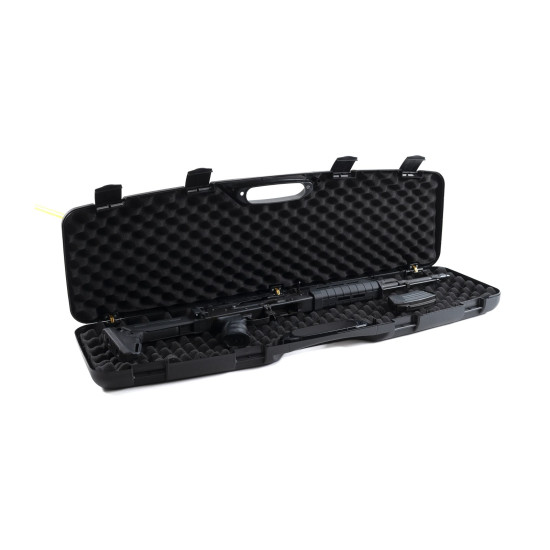 Кейс MEGAline оружейный 97x25x10, пластиковый, клипсы, цвет чёрный