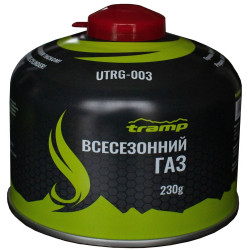 Картридж газовый Tramp резьбовой 230 г UTRG-003