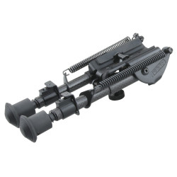 Сошки Vector Optics 155-230 мм на антабку, карбоновое волокно, подпружиненные