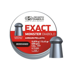 Кулі пневматичні JSB Diabolo Exact Monster Redesigned кал. 4,52 мм, 0,87 г (400 шт/уп)