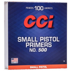 Капсюль CCI 500 Std Small Pistol Primer, 100 шт/50 уп