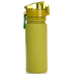 Бутылка силиконовая Tramp 500 мл, olive