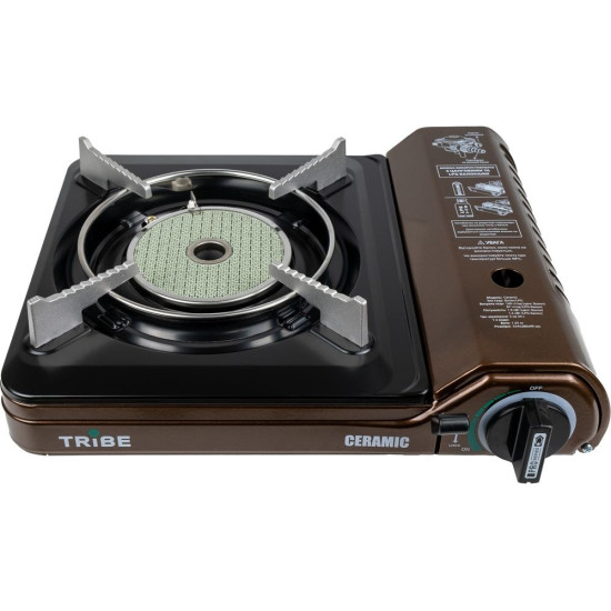 Газовая плита Tribe Ceramic T-HD-0004, brown