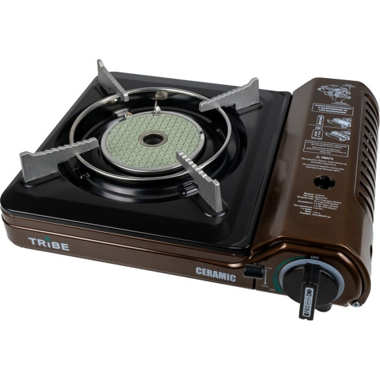 Газовая плита Tribe Ceramic T-HD-0004, brown