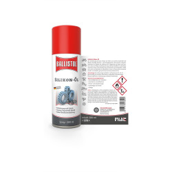 Средство для ухода Ballistol Silikonspray, 200 мл, спрей, смазка для ухода (от -50 °C до +200 °C)