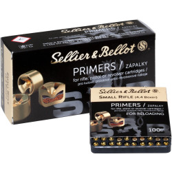 Капсюль Sellier & Bellot Small Rifle 4,4 Boxer