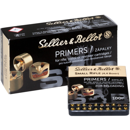 Капсюль Sellier & Bellot Small Rifle 4,4 Boxer