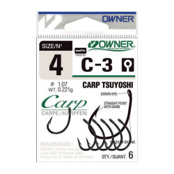 Гачки OWNER CARP SUYOSHI №4