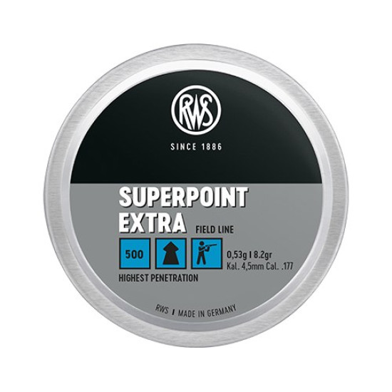 Кульки RWS SuperPoint Extra 0,53 г, 500 шт., кал. 4,5 мм