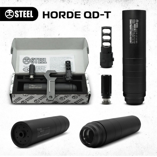 Саундмодератор HORDE QD-T 223 1/2x28 SMALL