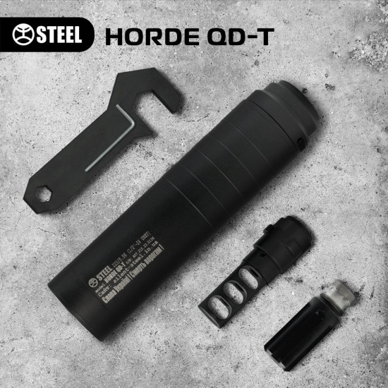 Саундмодератор HORDE QD-T 223 1/2x28 SMALL