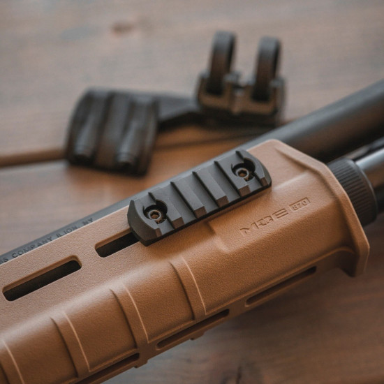 Планка пікатінні Magpul Aluminum 5 Slots M-LOK System, чорна