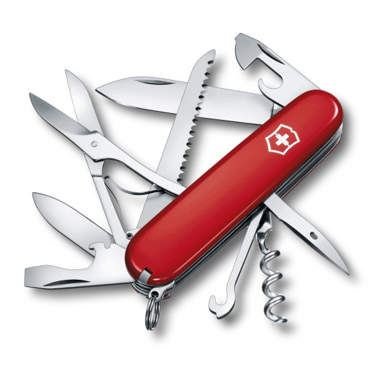 Ніж Victorinox Swiss Army Huntsman, червоний