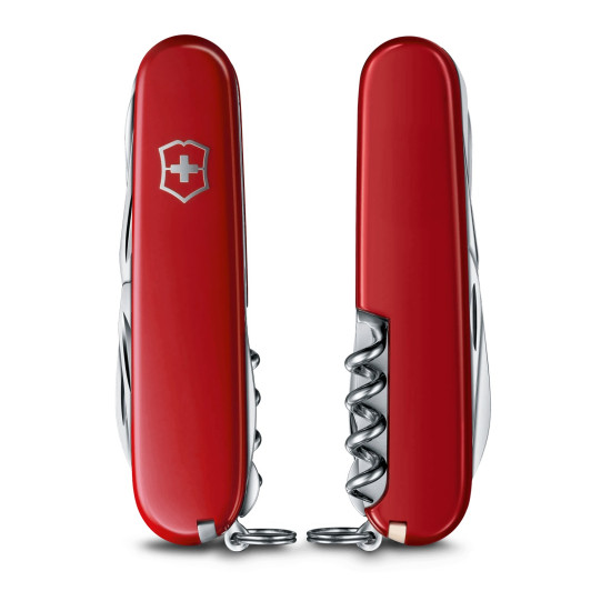 Ніж Victorinox Swiss Army Huntsman, червоний