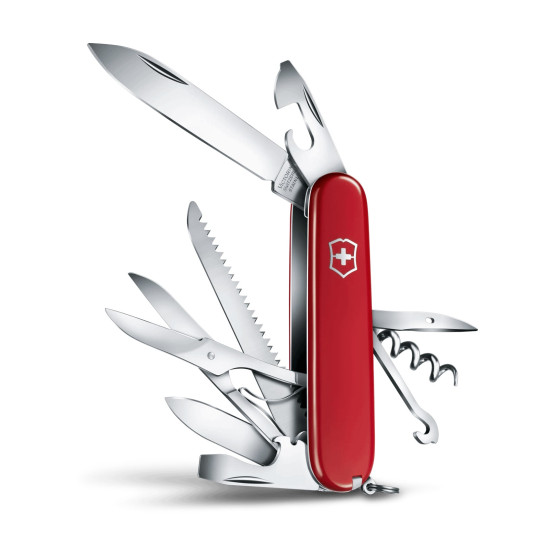 Ніж Victorinox Swiss Army Huntsman, червоний