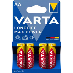 Батарейка щелочная AA/LR6 VARTA Longlife Max Power