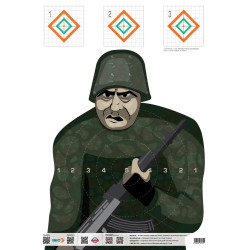 Мішень ІБІС ОРК офсет, 430x620 мм