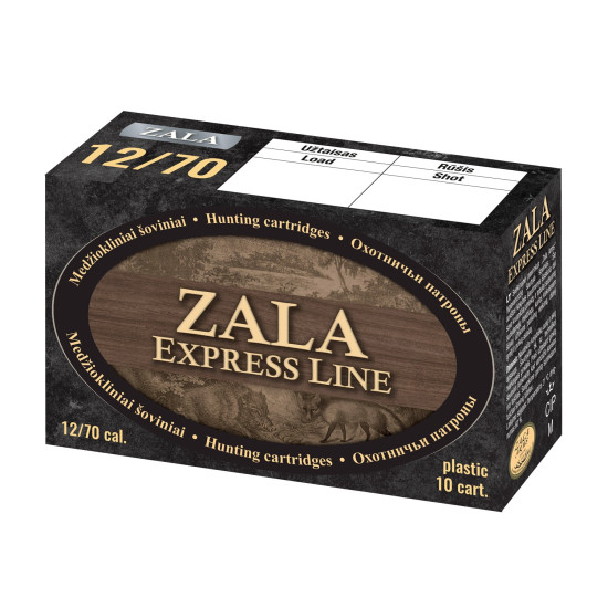 Набій гладкоствольний Zala Arms Express 12/70, картеч 6,2 мм, 30 г