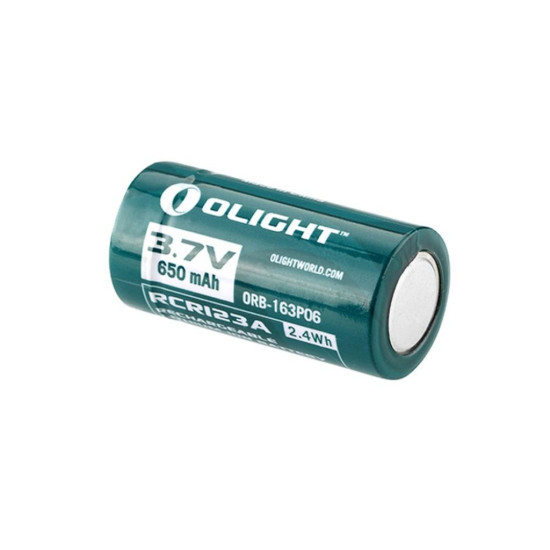 Аккумуляторная батарея Olight RCR123 (16340), 650 mAh