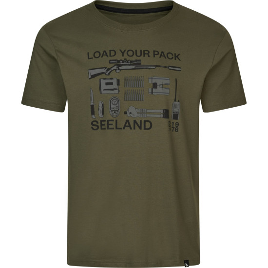 Футболка Seeland Packing T-shirt, зелена, р. L