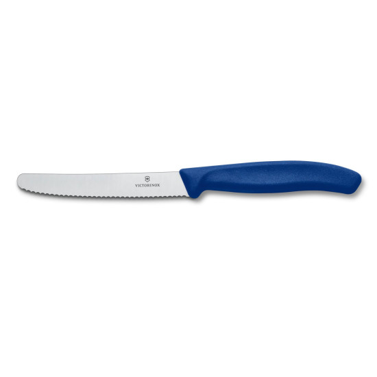 Ніж кухонний Victorinox SwissClassic для томатів, синій (6.7832)