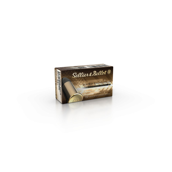 Патрон нарезной S&B Subsonic 22 LR, пуля LRN, 2,56 г (40 gr)